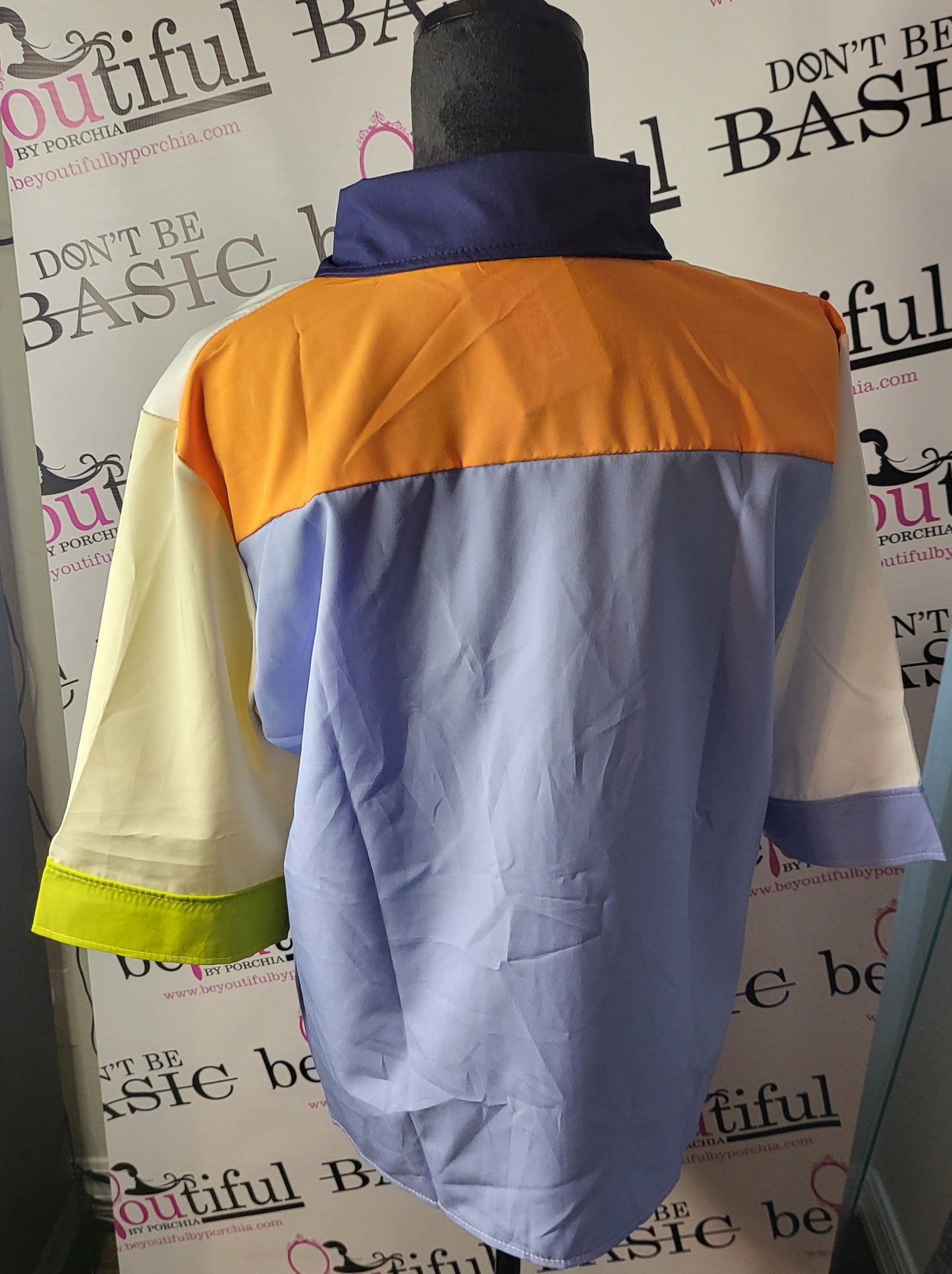 Multi Color button up