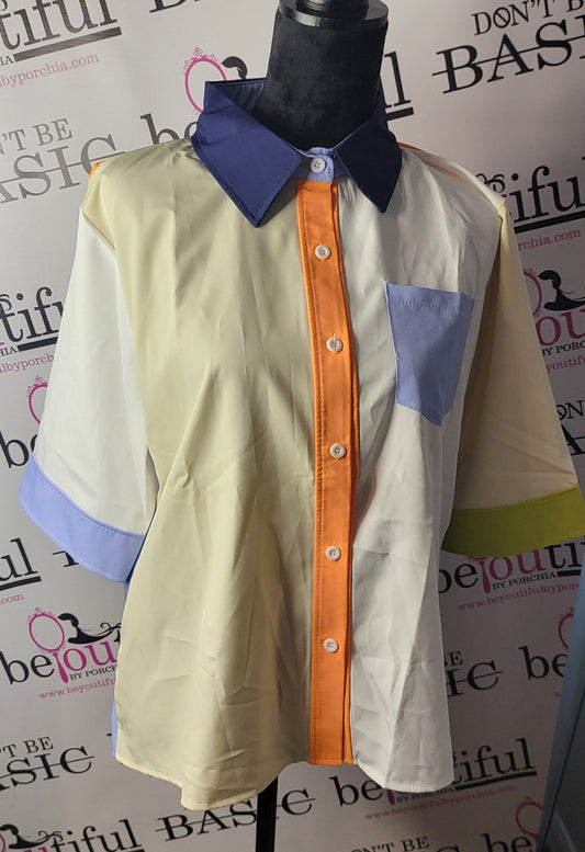 Multi Color button up